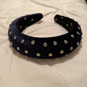 Lele Sadoughi Crystal Padded Headband